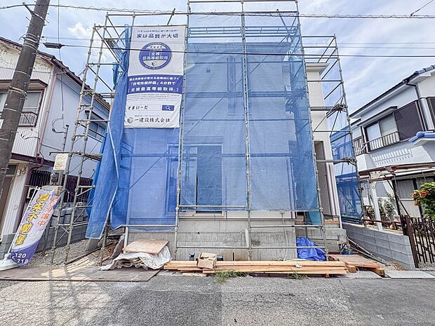 【外観】モデル棟のご案内も可能です。ぜひ、現地と近隣の施工例を御見学ください。
