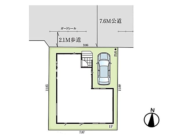 【区画図】是非とも現地をご確認ください。