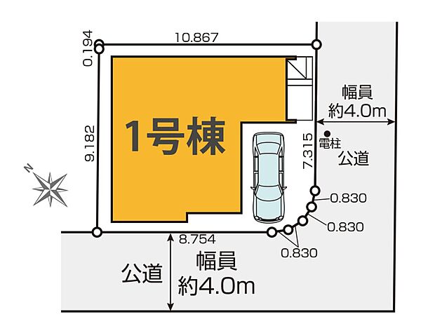 【区画図】是非とも現地をご確認ください。