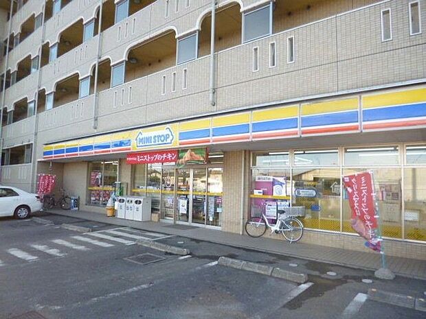 コンビニ 1600m ミニストップ川口西立野店