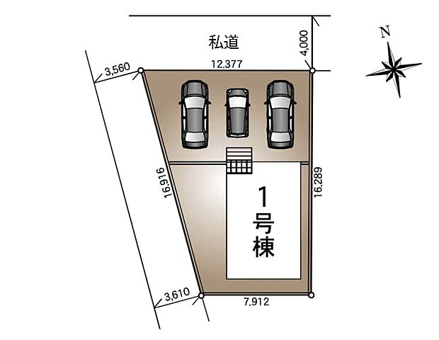 【区画図】是非とも現地をご確認ください。