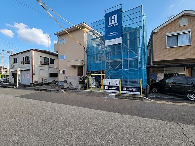 【外観】モデル棟のご案内も可能です。ぜひ、現地と近隣の施工例を御見学ください。