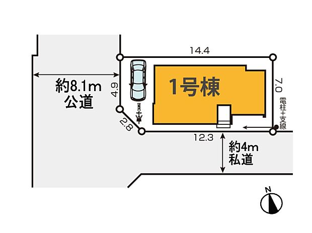 【区画図】是非とも現地をご確認ください。