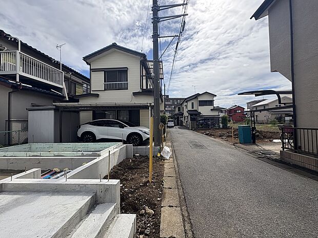 【前面道路】家の良し悪しだけでなく周辺環境も重要なポイント。