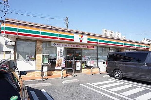 コンビニ 600m セブン-イレブン 春日部正善店(セブン-イレブン 春日部正善店まで徒歩8分)