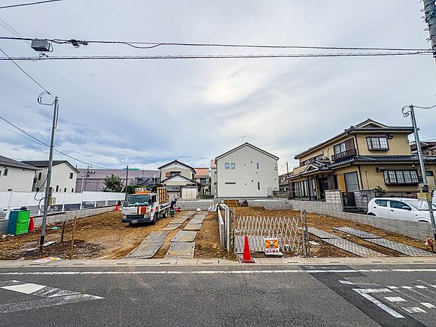 【外観】モデル棟のご案内も可能です。ぜひ、現地と近隣の施工例を御見学ください。