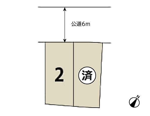 【区画図】是非とも現地をご確認ください。