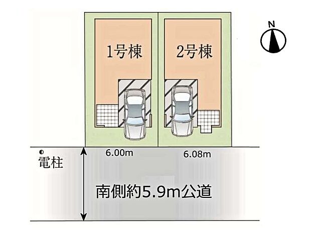 【区画図】是非とも現地をご確認ください。