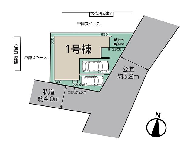 【区画図】