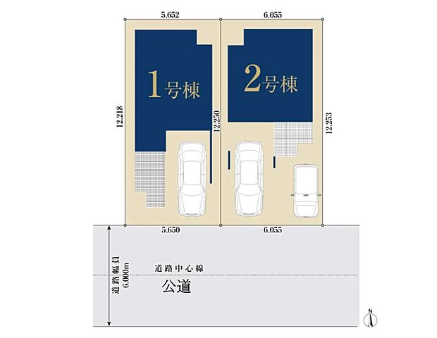 【区画図】是非とも現地をご確認ください。