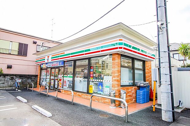 コンビニ 650m セブンイレブン 川口上青木中央通り店650m9分