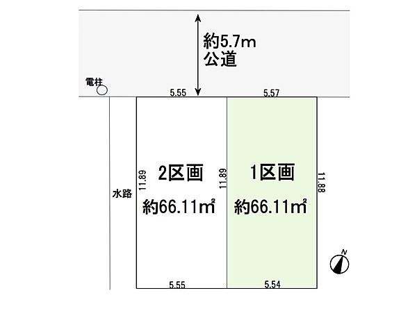 区画図