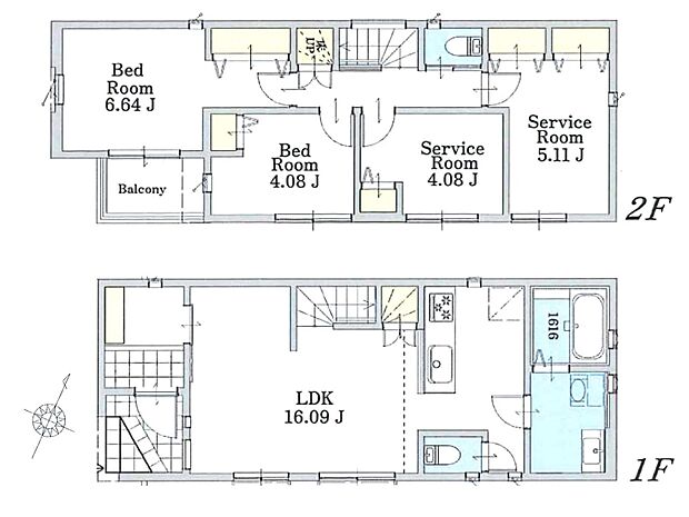 2号棟【間取り図】