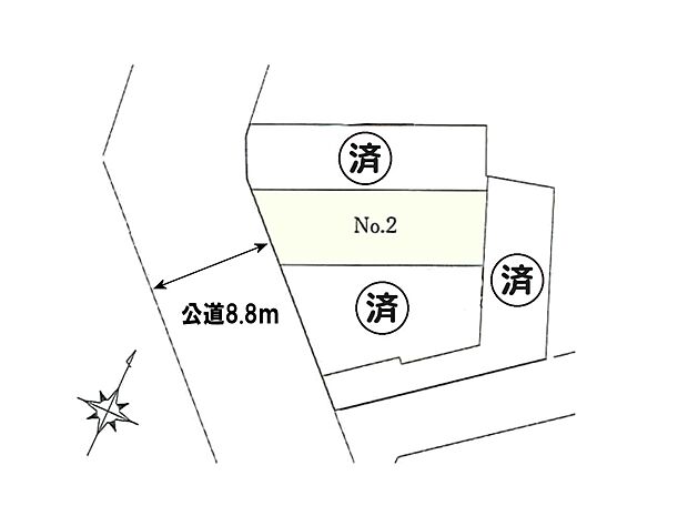 【区画図】是非とも現地をご確認ください。