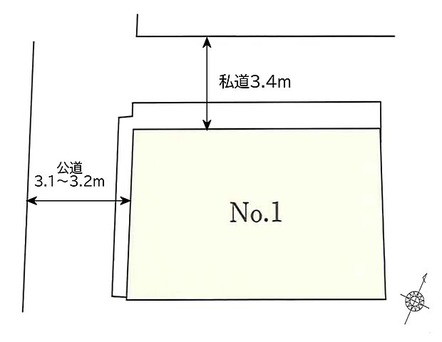 【区画図】是非とも現地をご確認ください。