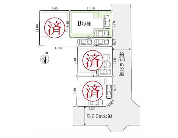 【区画図】是非とも現地をご確認ください。