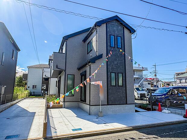 【外観】陽当りや通風性など各所に施された工夫で住みやすさを実現。部屋の大きさや周辺環境・街並など、資料には掲載していない情報が現地にはたくさんございます。是非ご確認下さい。