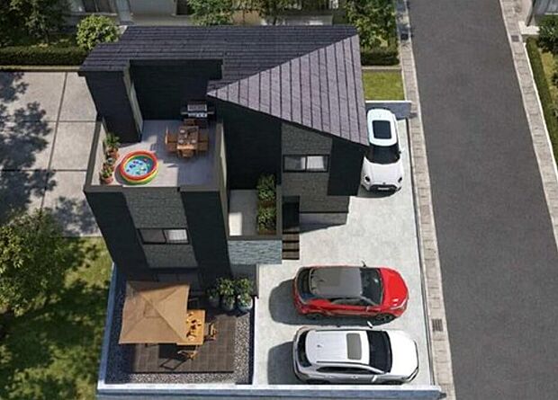 【外観】モデル棟のご案内も可能です。ぜひ、現地と近隣の施工例を御見学ください。