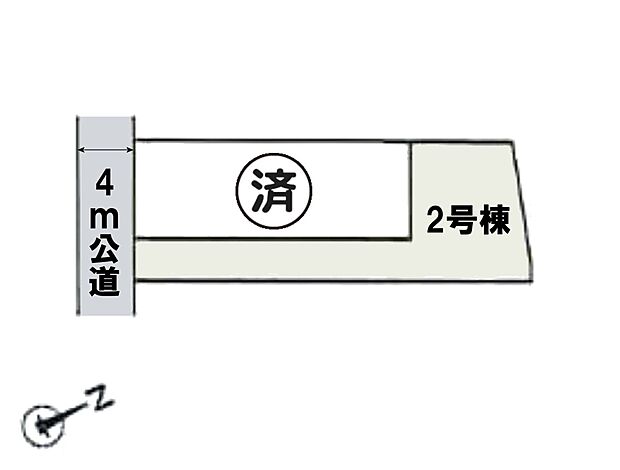 【区画図】是非とも現地をご確認ください。