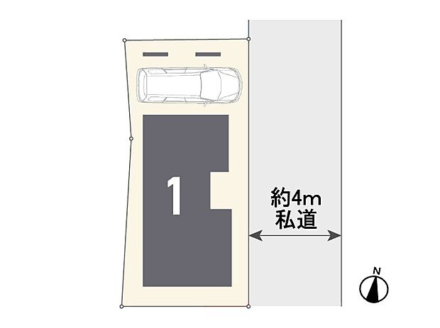 【区画図】是非とも現地をご確認ください。