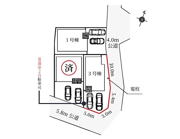 【区画図】是非とも現地をご確認ください。
