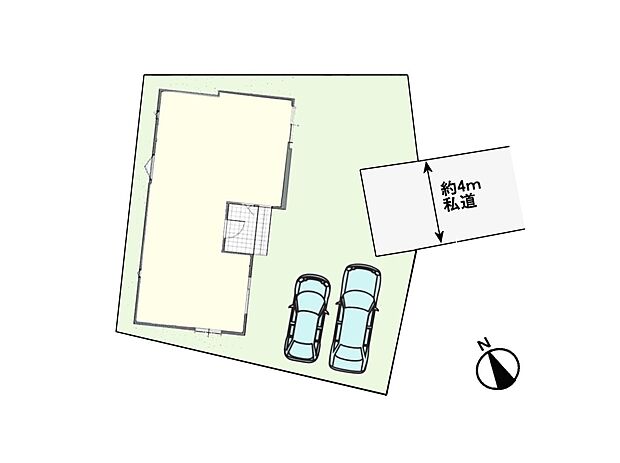 【区画図】是非とも現地をご確認ください。