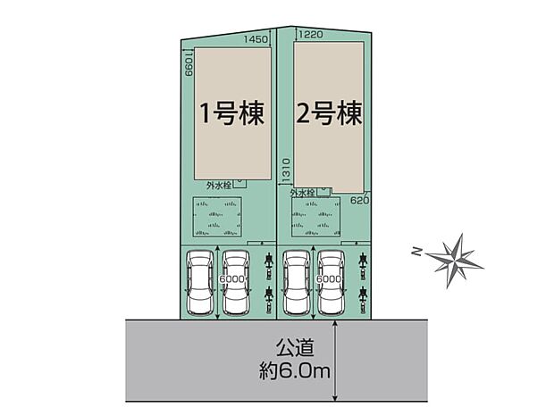 【区画図】是非とも現地をご確認ください。
