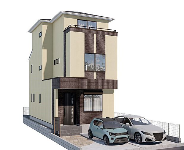 【完成イメージ図】モデル棟で仕様設備をご確認いただけます!