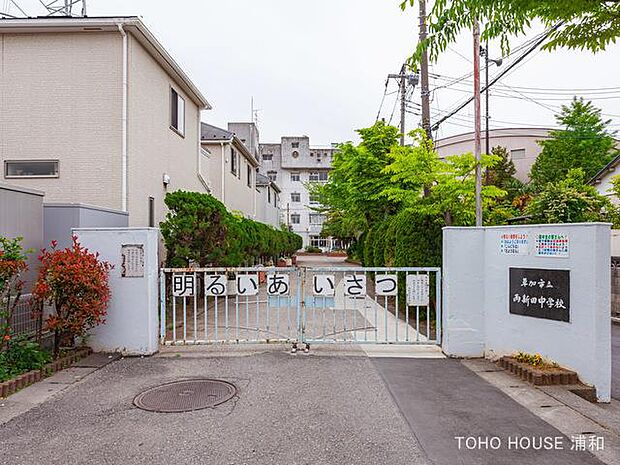 中学校 400m 草加市立両新田中学校