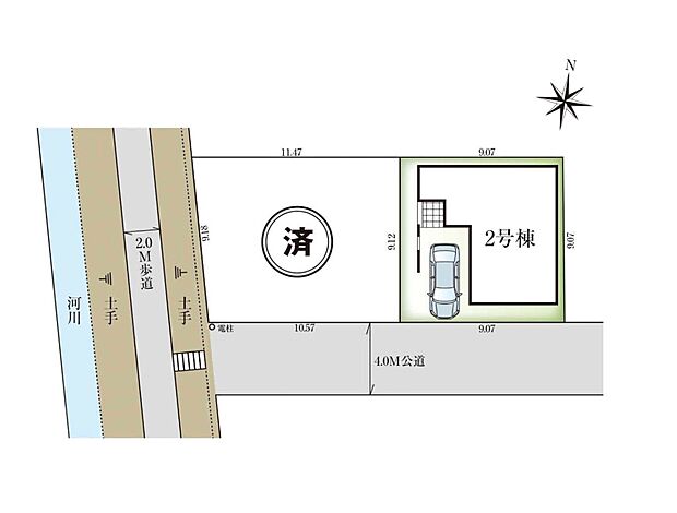【区画図】是非とも現地をご確認ください。