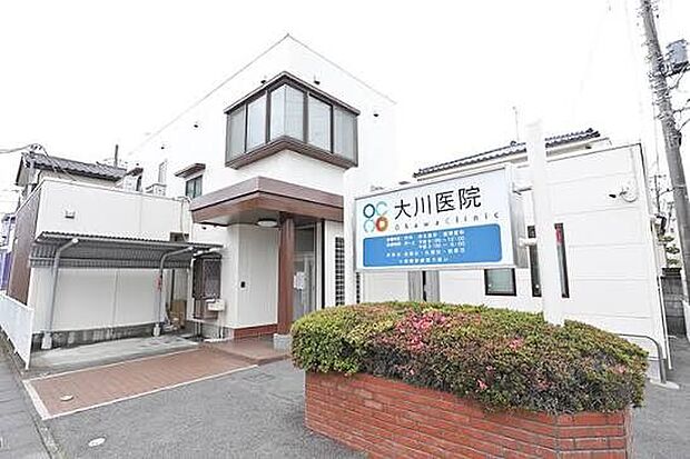 病院 400m 大川医院