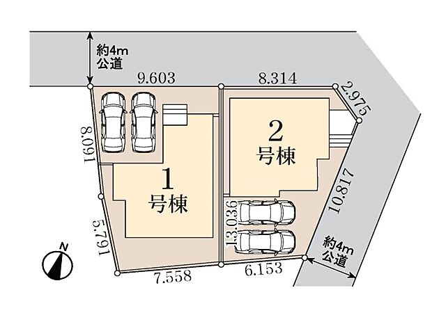 【区画図】是非とも現地をご確認ください。