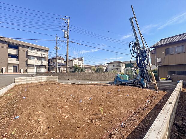 【現地土地写真】「この土地に、どんな家が建てられるかな？」いろいろイメージを膨らませてください！