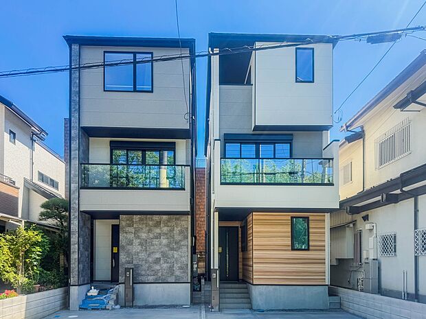 【現地】街並みや周辺の環境に呼応しながら、毎日の暮らしを考慮した機能性の高い住まいです。