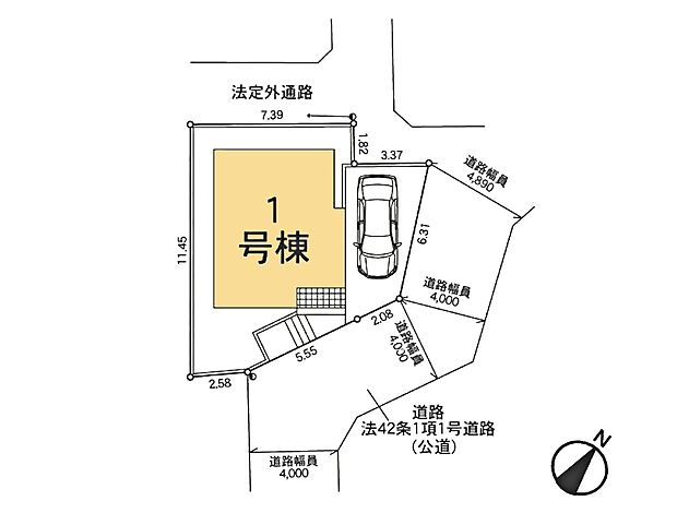 【区画図】