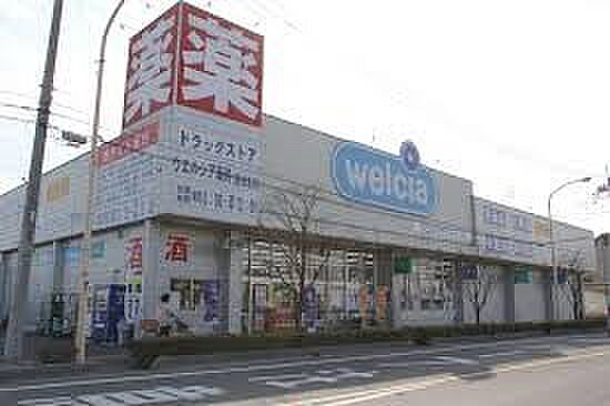 ドラッグストア 1200m ウエルシア蓮田黒浜店