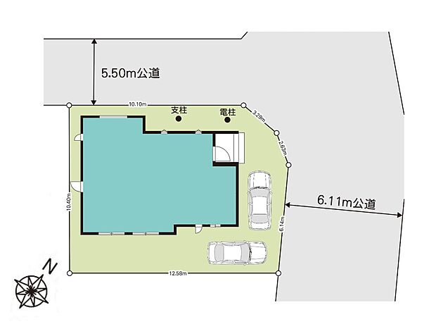 【区画図】是非とも現地をご確認ください。
