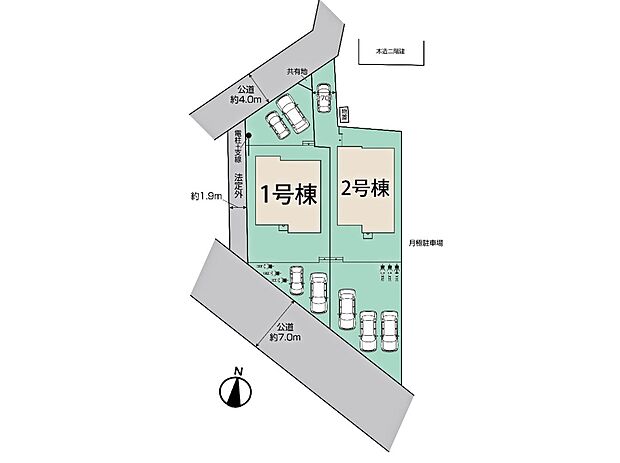 【区画図】是非とも現地をご確認ください。