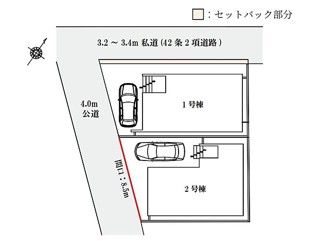 【区画図】是非とも現地をご確認ください。