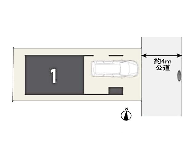 道路:東側公道4M