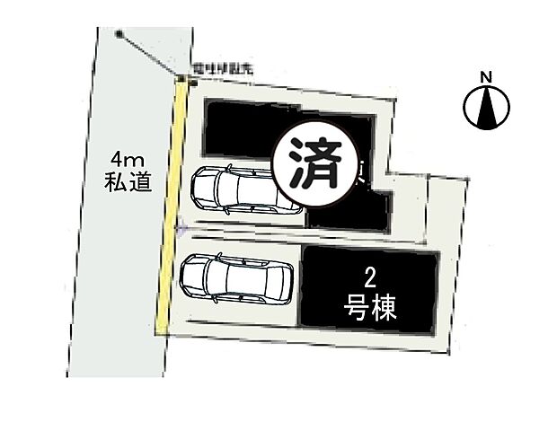 【区画図】是非とも現地をご確認ください。