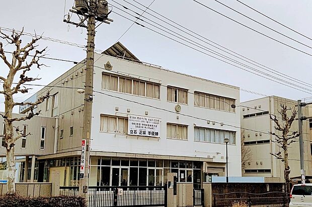 中学校 444m 川口市立十二月田中学校