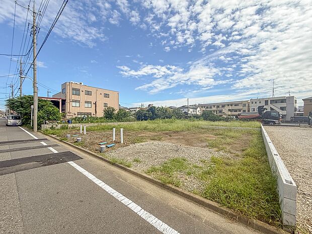 【現地土地写真】人生でいちばん大きなお買い物ですので、ゆっくりご見学ください。