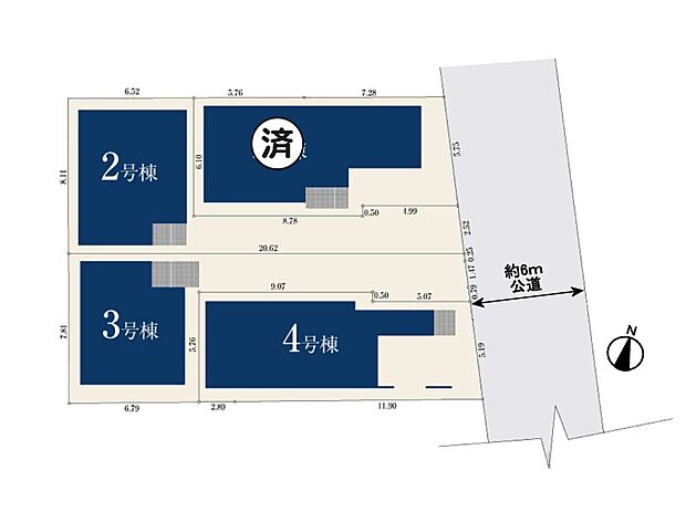 【区画図】是非とも現地をご確認ください。