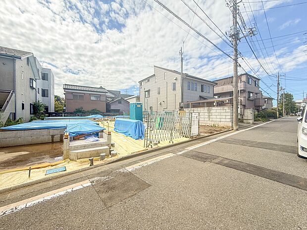 【現地土地写真】家の良し悪しだけでなく周辺環境も重要なポイント。