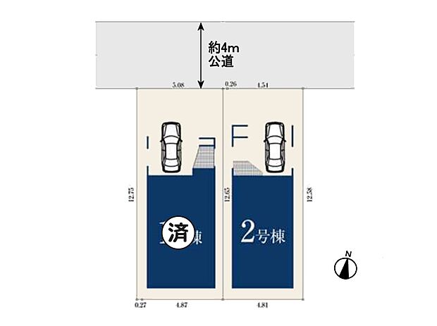 【区画図】是非とも現地をご確認ください。