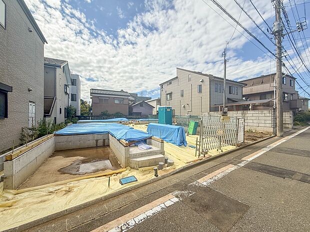 【現地土地写真】人生でいちばん大きなお買い物ですので、ゆっくりご見学ください。