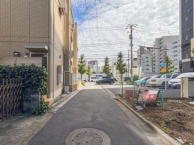 【前面道路】家の良し悪しだけでなく周辺環境も重要なポイント。