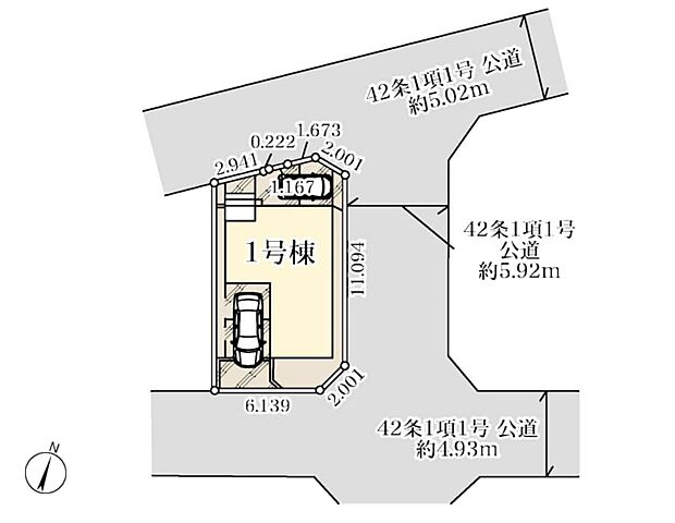 【区画図】是非とも現地をご確認ください。