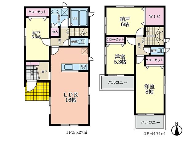 B号棟【間取り図】